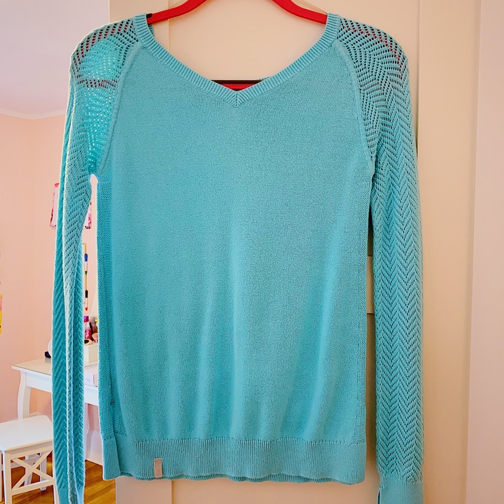 Blue Ivivva knit sweater
